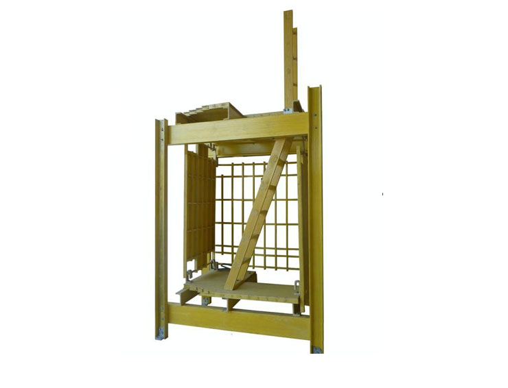 玻璃钢逃生梯子间 玻璃钢逃生梯子间